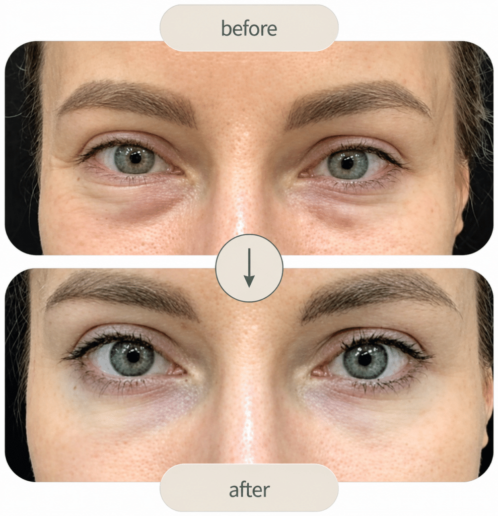 Before and After Image: Smootheye - front